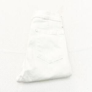 Frame Le Skinny De Jeanne Blanc Flared White Denim Jeans LSJFLRE403 Size 29